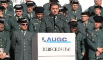 Juan Antonio Delgado, en un acto de la AUGC.