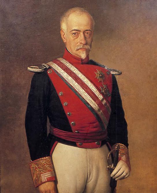 El duque de Ahumada, fundador de la Guardia Civil en 1844.
