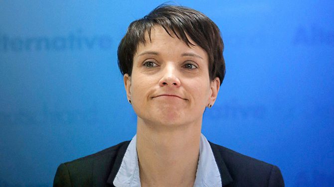 Frauke Petry, presidenta de Alternativa para Alemania