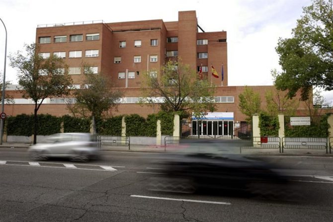Vista del Hospital Carlos III de Madrid. 