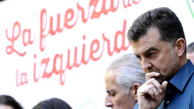 El coordinador general de IU Andalucía, Antonio Maíllo.