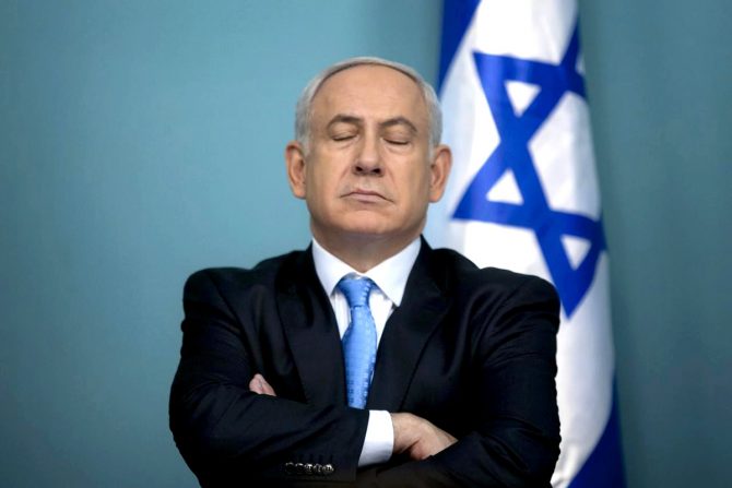 Benjamin Netanyahu.