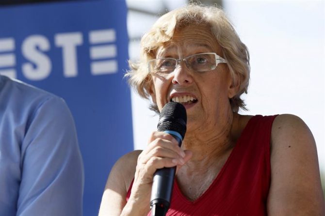 Manuela Carmena, alcaldesa de Madrid.