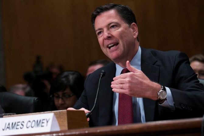 El director del FBI James Comey. 