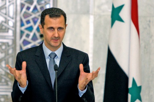El presidente de Siria, Bashar al Assad.