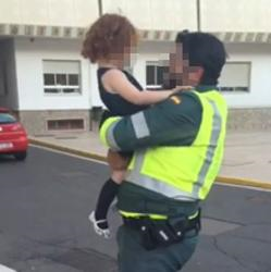 Un guardia civil tuvo que leer como a su hija de tres años le deseaban que "reventara".