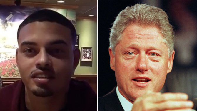 Danney Williams y Clinton.