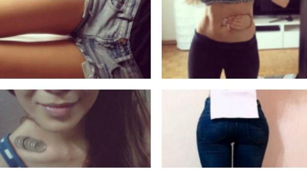 Las modas: «thigh gap», «belly button challenge», «collarbone challege» y la «cintura Din A4»