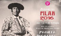 Cartel publicitario de la Feria del Pilar