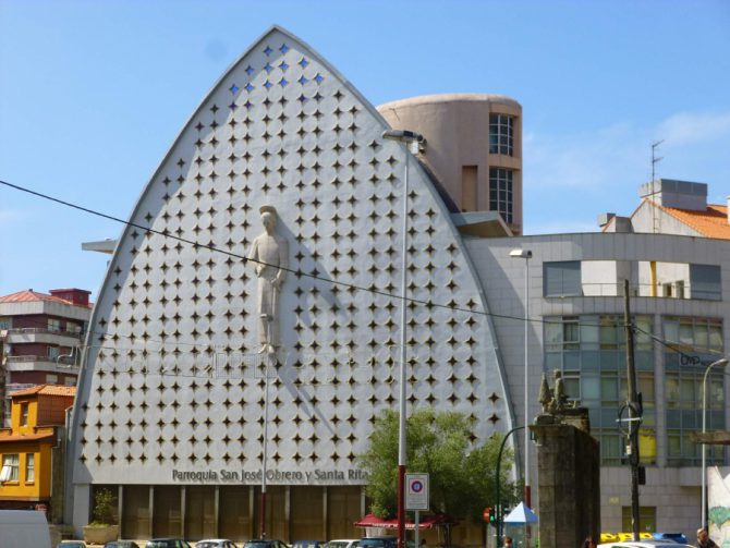 Iglesia de San José Obrero en cuyo interior se produjo la agresión.