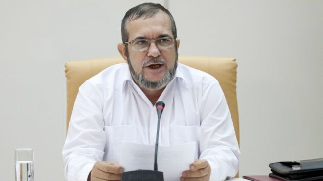 Timochenko (FARC) sigue defendiendo la paz 