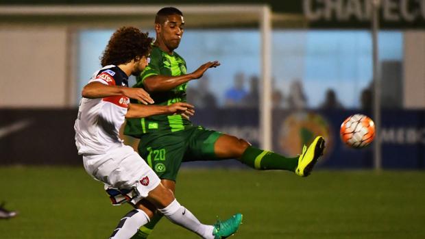 Cleber Santana, durante la final de la Copa Sudamericana