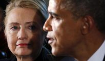 Hillary Clinton y Barack Obama