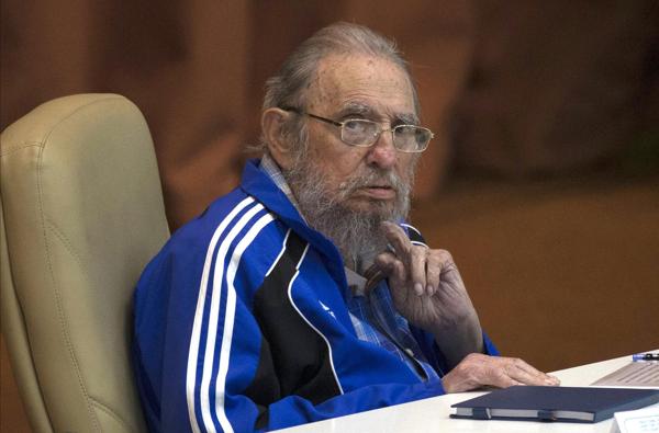 Fidel Castro, en Abril de este año, en el Congreso del Partido Comunista de Cuba