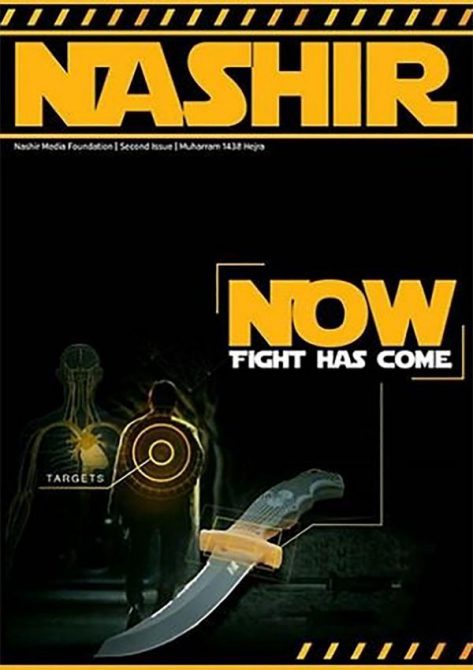 La revista Nashir fue publicada en medio de la ofensiva iraquí en Mosul