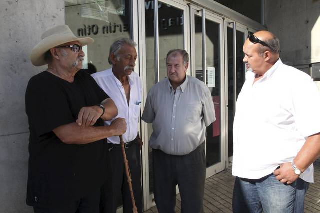 Cuatro de los patriarcas gitanos