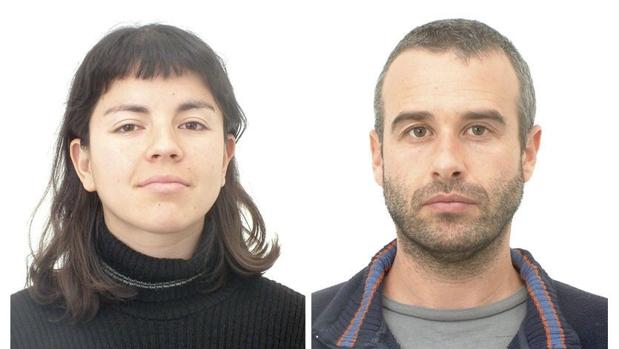 Imagen de los dos anarquistas que pusieron el artefacto explosivo en la Basílica del Pilar -