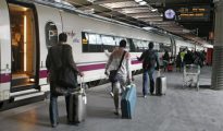 Estación de trenes de Atocha, en Madrid.