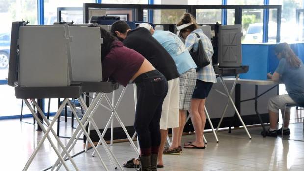 Colegio electoral en Miami, Florida