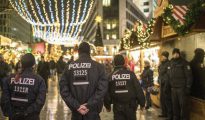 La Policía vigila el mercado de Berlín