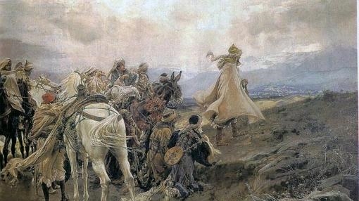 Cuadro de Francisco Padilla «El suspiro del moro»