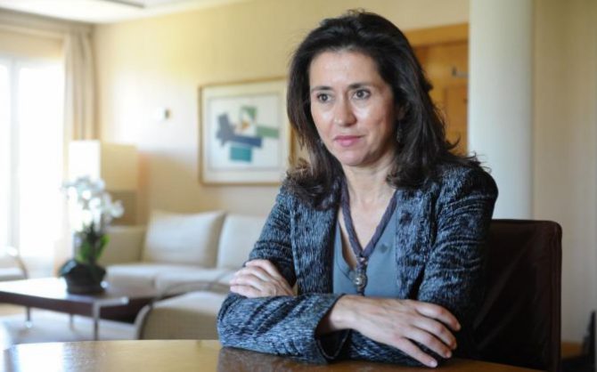 Ángeles Alarcó, presidenta de Paradores.