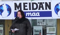 En Finlandia, Terhi Kiemunki, del Partido Finlandés, ha sido condenada por un tribunal por "calumniar e insultar a los adeptos a la fe islámica" (Imagen: captura de un vídeo de YouTube).