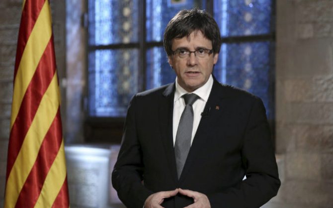 El presidente de la Generalitat, Carles Puigdemont.