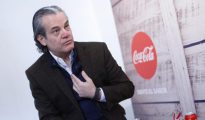 Marcos de Quinto, vicepresidente de Coca-Cola, durante una entrevista