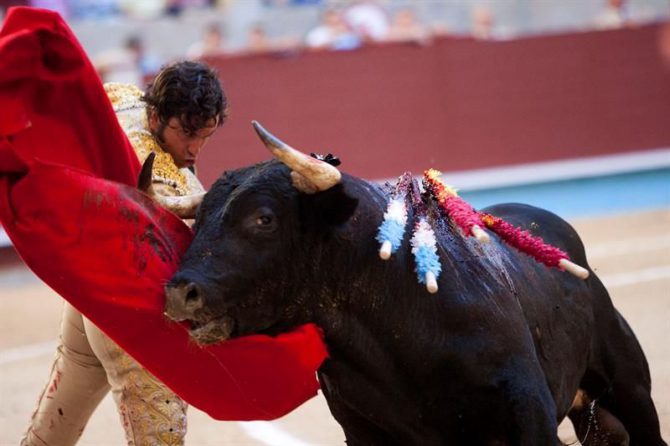 Morante de la Puebla, en la corrida del pasado Domingo de Resurrección en Sevilla