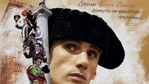 Víctor Barrio, protagonista en el cartel anunciador de la Feria del Ángel de Teruel