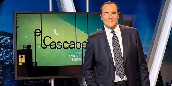Antonio Jiménez, presentador de "El cascabel".