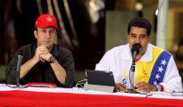 Nicolás Maduro junto a Tareck El Aissami