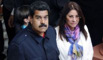Nicolás Maduro y su esposa Cilia Flores