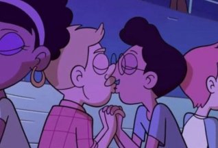 Dos hombres se besan en 'Star contra las fuerzas del mal'