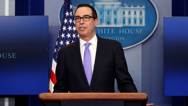 El secretario del Tesoror, Stephen Mnuchin