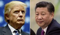 El presidente estadounidense, Donald Trump, y su homólogo chino, Xi Jinping
