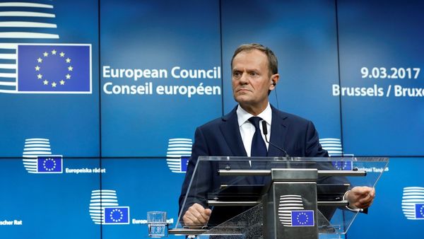 El presidente del Consejo Europeo, Donald Tusk, recibirá la carta formal 