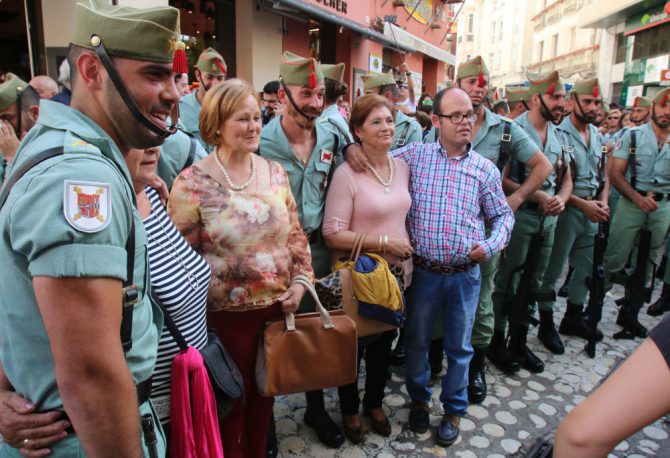 La simbiosis Legión-pueblo es total en Málaga.