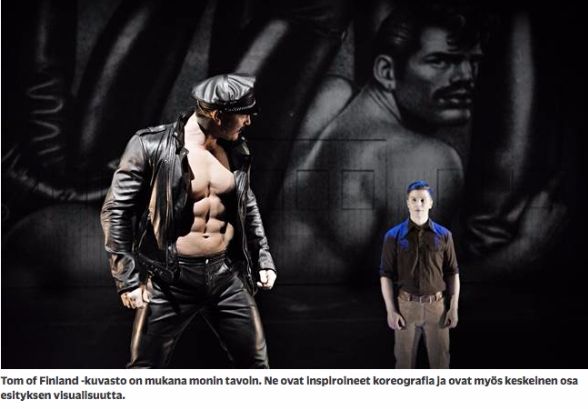 Imagen del musical homosexualista que fue alabado por el arzobispo Irja Askola.