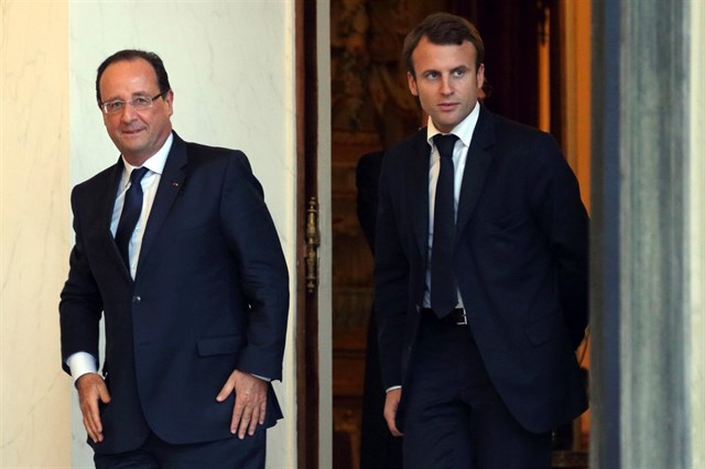 Macron y Hollande