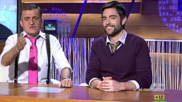 Captura de imagen de Wyoming y Dani Mateo en el programa «El Intermedio» de LaSexta