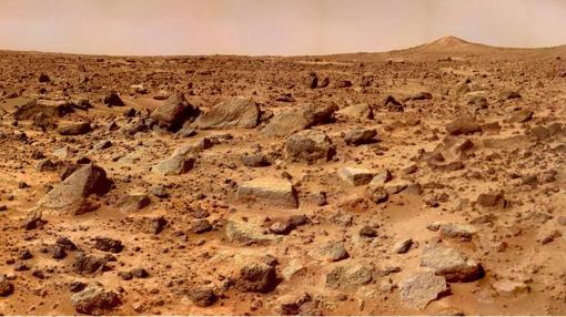 Árida y fría superficie de Marte