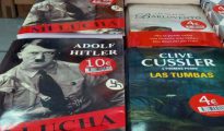 Ejemplares del libro “Mi lucha” en la Feria del Libro Antiguo y de Ocasión de Madrid de 2017