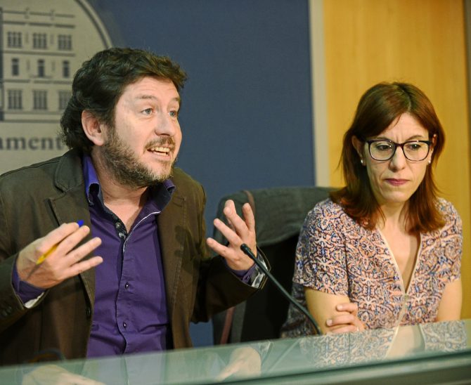 Alberto Jarabo y Laura Camargo. 