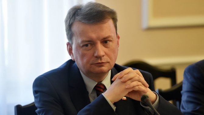 El ministro polaco del Interior, Mariusz B?aszczak