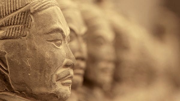 Los guerreros de terracota que protegen al emperador Qin Shi Huang