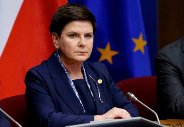 La primera ministra polaca, Beata Szydlo.