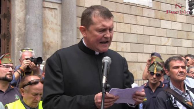 El Padre Custodio, todo un símbolo para los patriotas catalanes.