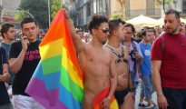Desfile gay en Barcelona.